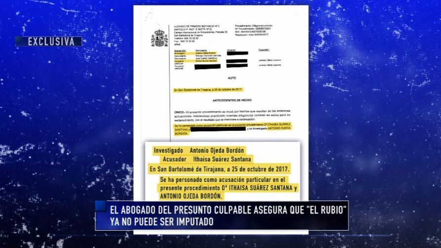 Exclusiva | Antonio Ojeda 'El Rubio' no podría ser imputado nunca más por el caso Yéremi Vargas