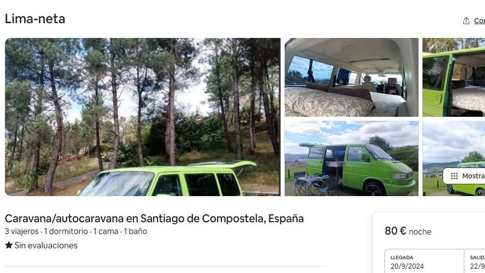 Los precios de los anuncios rondan los 80 euros la noche más los gastos de comisión de la plataforma