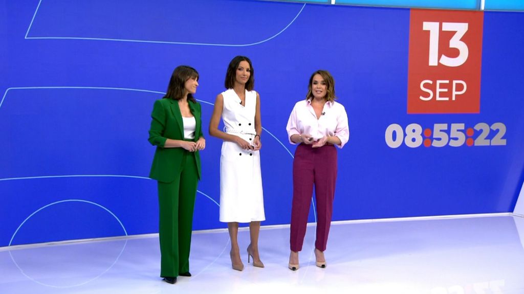 Arancha Morales, Laila Jiménez y Carme Chaparro