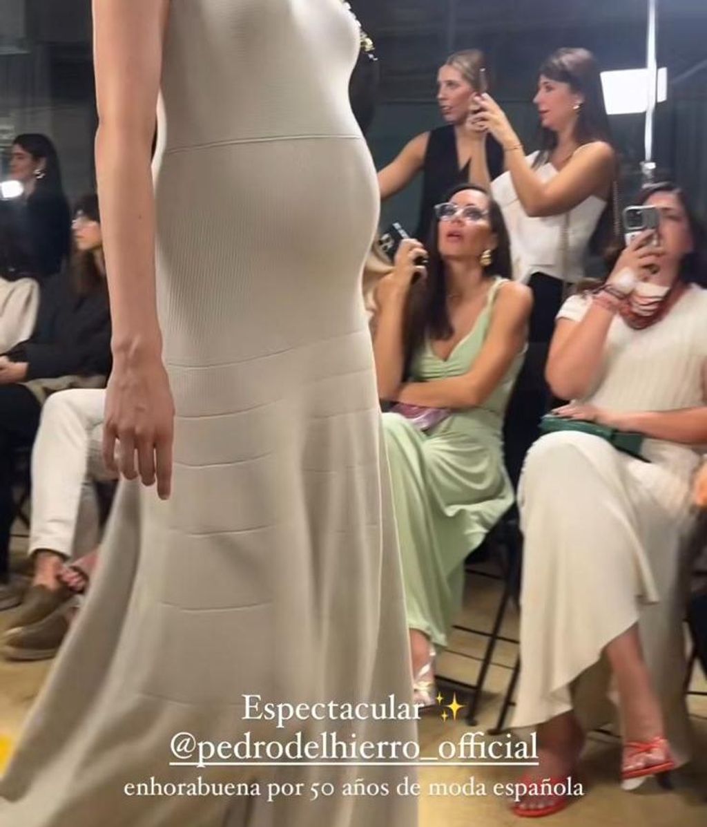 Daniela, en el desfile de Pedro del Hierro