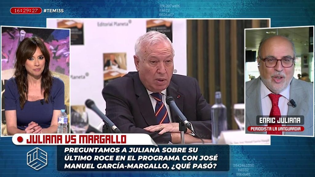 Enric Juliana acusa a Margallo de “editar” el vídeo de su controversia en ‘TEM’ y publicarlo en redes: “Mis argumentos casi no salían” Todo es mentira 2024 Top Vídeos 515