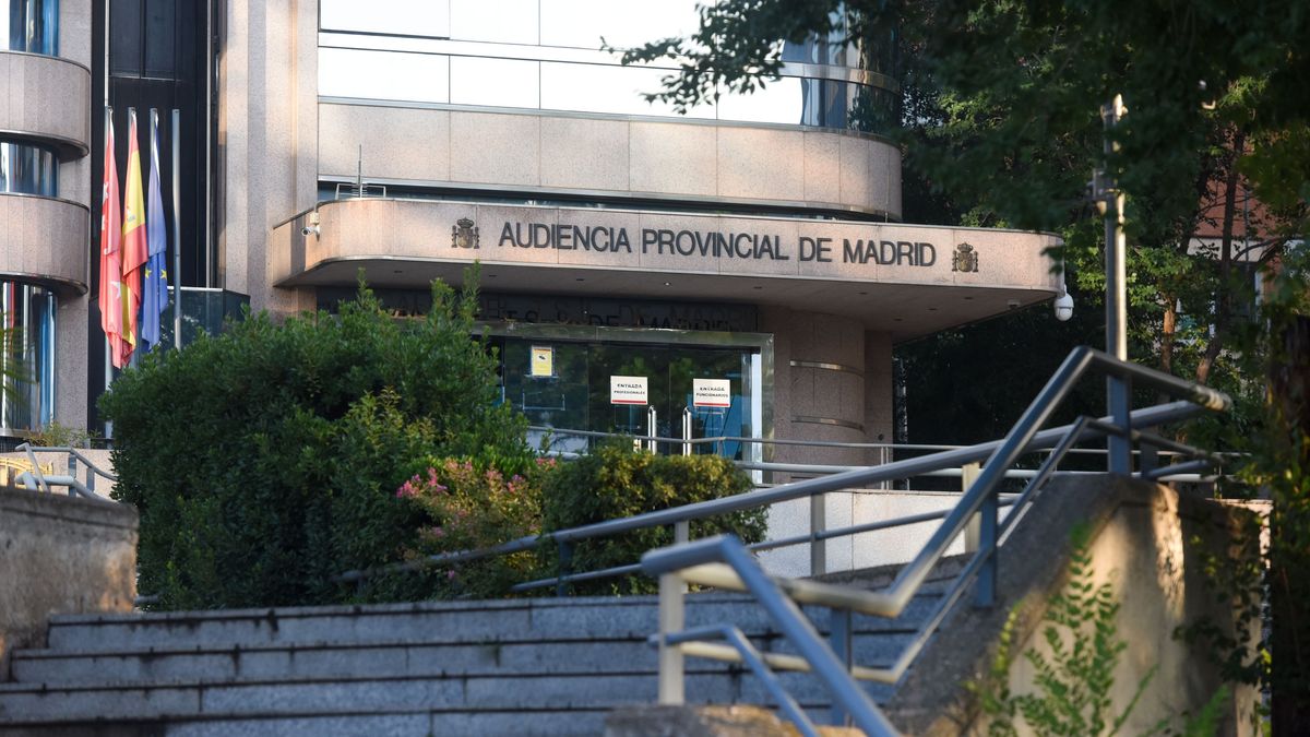 Fachada de la Audiencia Provincial de Madrid donde tendrá lugar el juicio con jurado por la muerte de Juana Canal