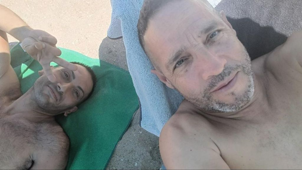 Una imagen actual de Juanma García en la playa