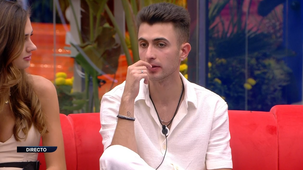 Luis, al volver del confesionario de 'Gran Hermano'