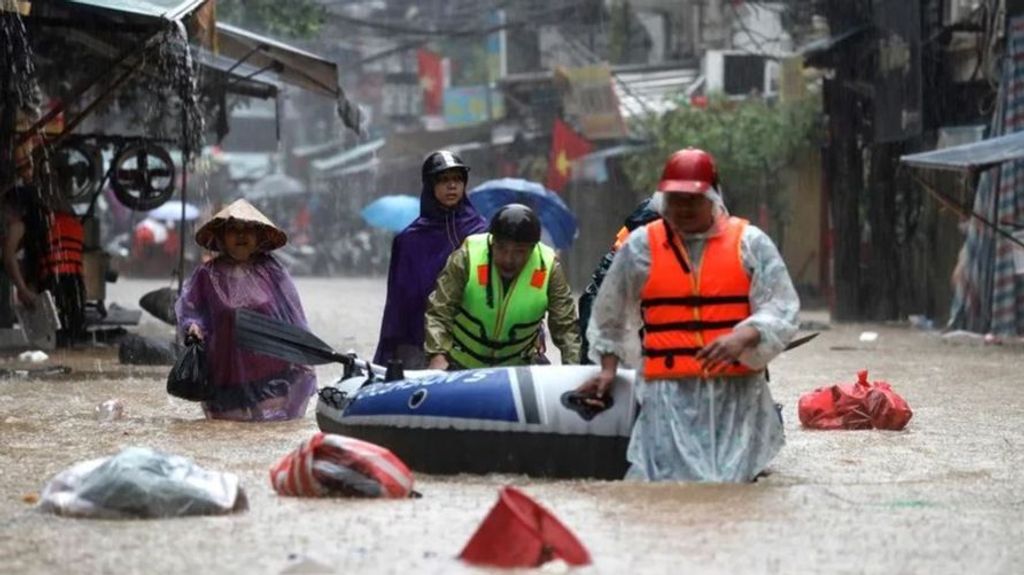 Birmania pide ayuda internacional para afrontar los estragos del tifón Yagi