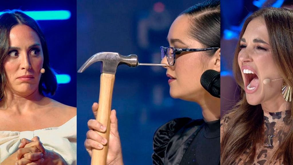 La actuación más peligrosa hasta la fecha en 'Got talent' impresiona al jurado: "Lo estoy pasando muy mal" Got Talent Temporada 10 Top Vídeos 32