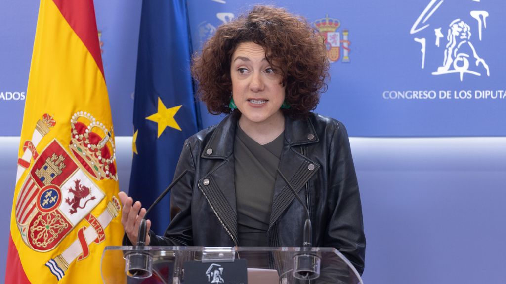 La portavoz de Sumar en el Congreso, Aina Vidal