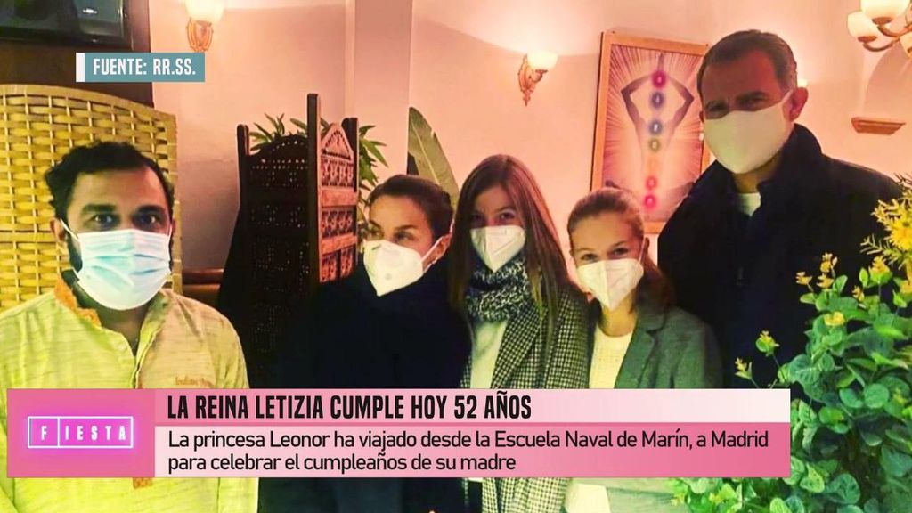 Así celebró la reina Letizia su cumpleaños hace tres años