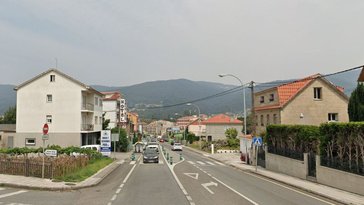 Avenida de San Xoán en Poio, Pontevedra