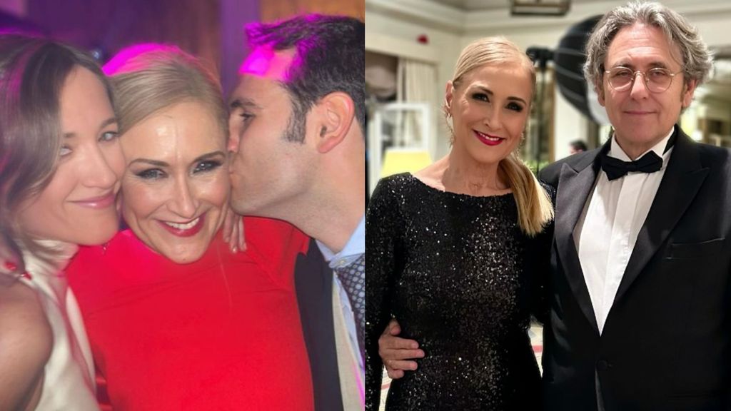 Fotomontaje de la familia de Cristina Cifuentes.