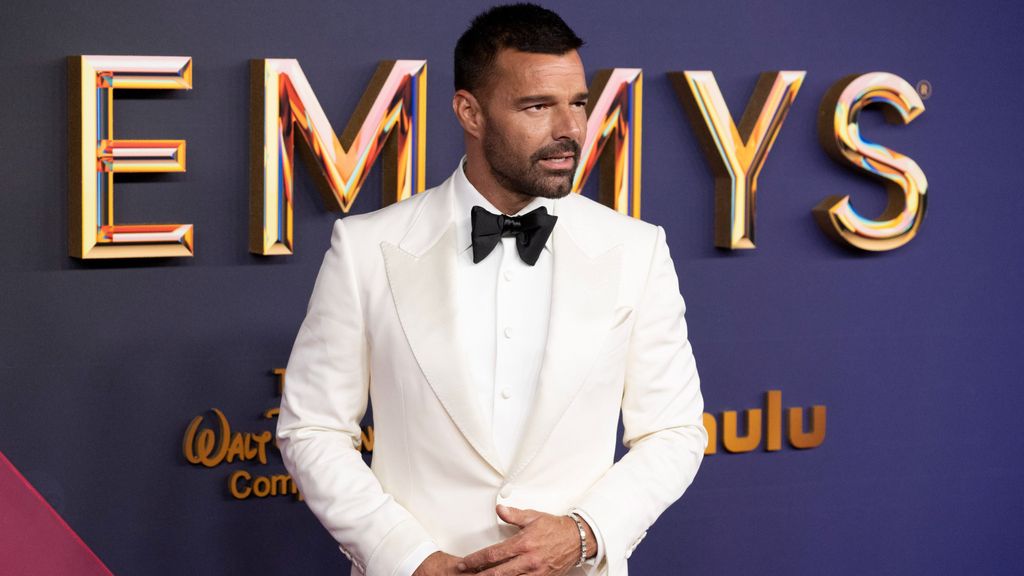 Ricky Martin en los Emmys 2024.