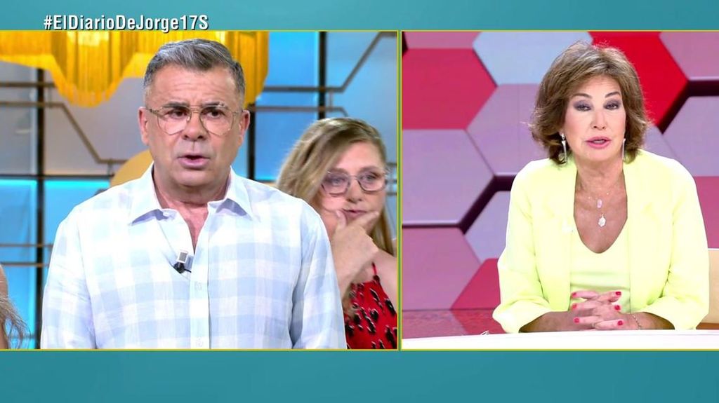 Ana Rosa da la noticia de la muerte de Jimmy Giménez-Arnau a Jorge Javier en directo: "Ha sido un palo"