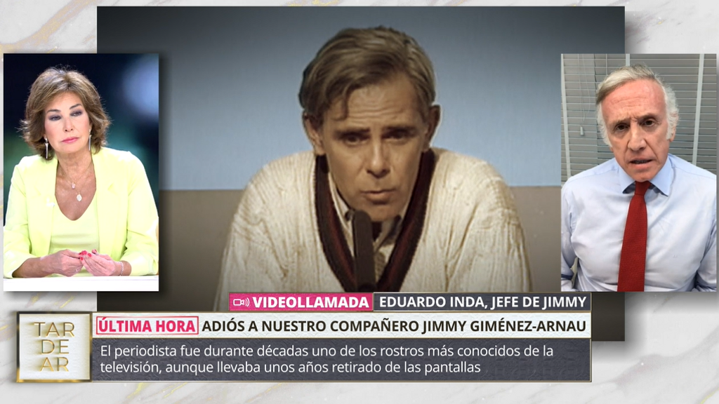 Eduardo Inda, jefe de Jimmy: “Pensábamos que sería una dolencia pasajera”