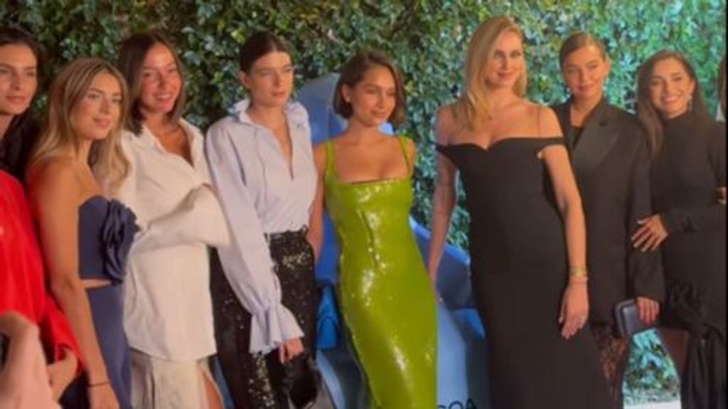 Influencers en la cena del evento de Goa Organics