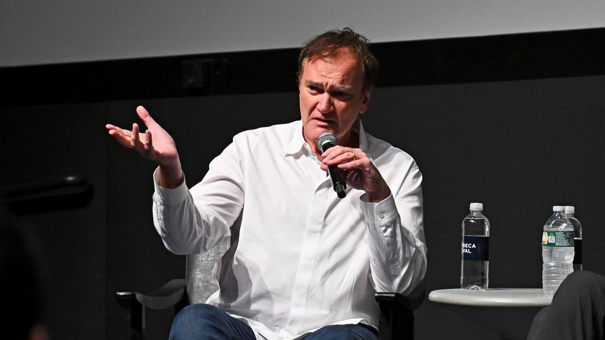 Quentin Tarantino, durante una reposición de 'Jackie Brown', en junio de este mismo año.