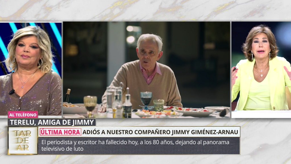 Terelu Campos: “Jimmy era una persona a la que admiraba”