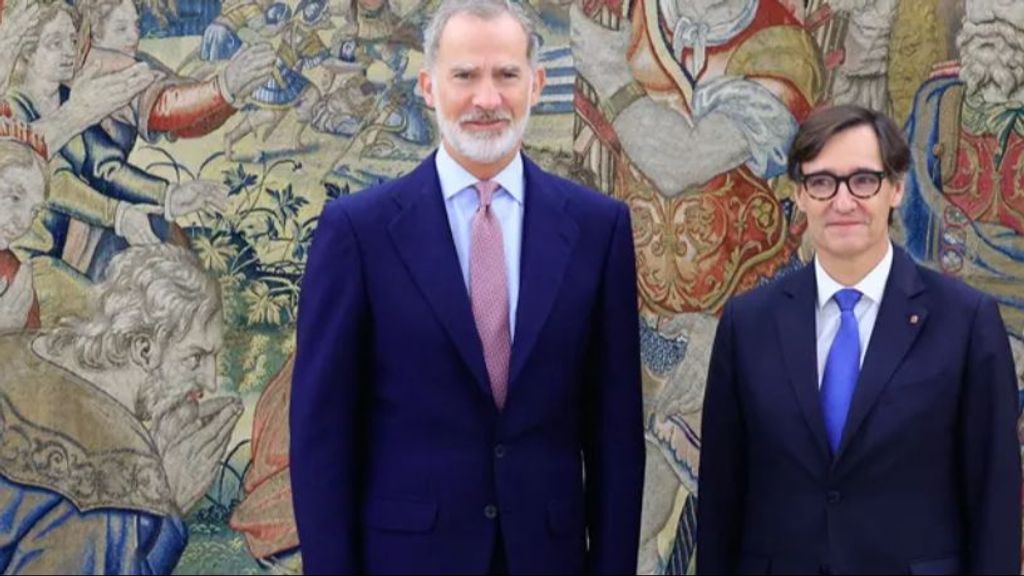 El rey reciba a un president de la Generalitat nuevo años después