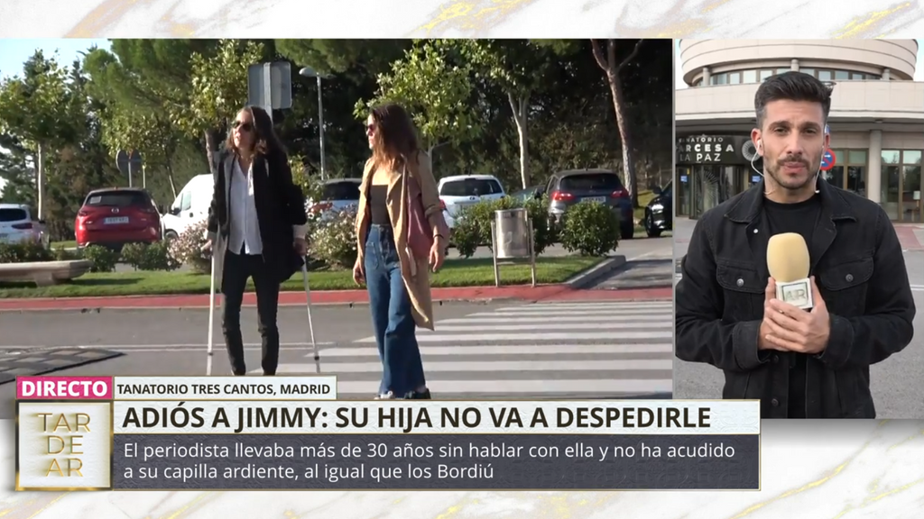 La hija de Jimmy Giménez-Arnau no ha aparecido por el tanatorio de su padre