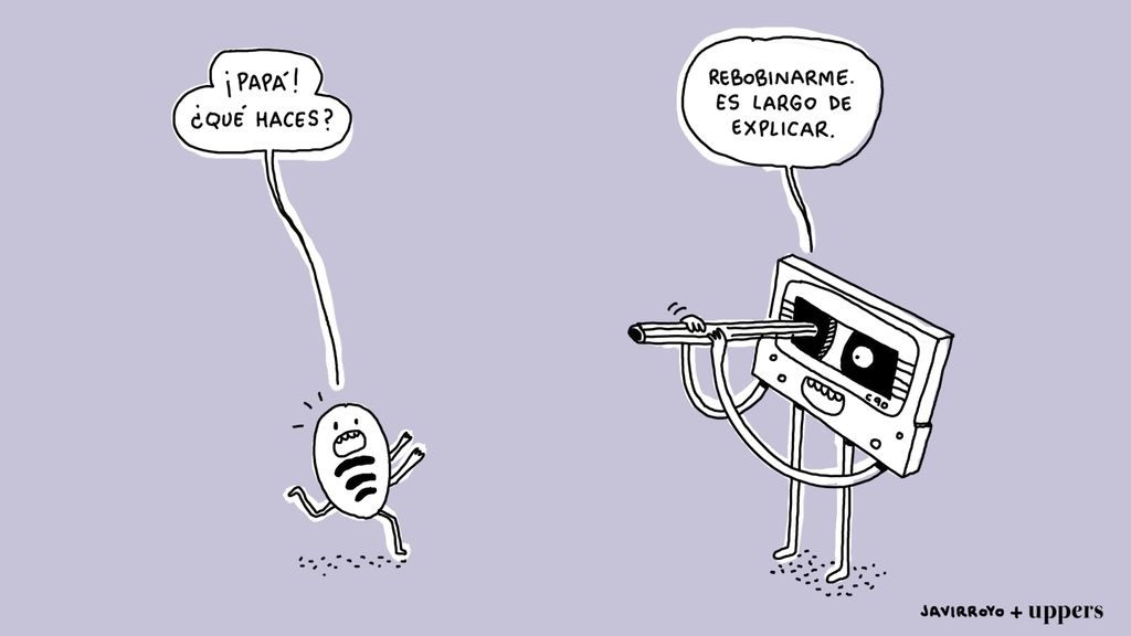 La viñeta de Javirroyo: "Rebobinarme"