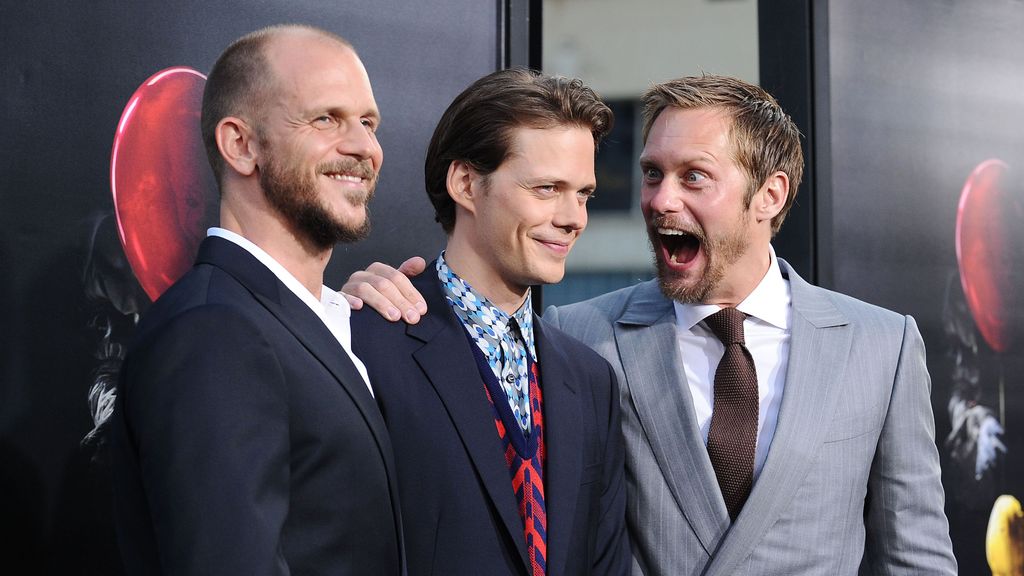 Los hermanos Skarsgard, hijos de Stellan Skarsgard.