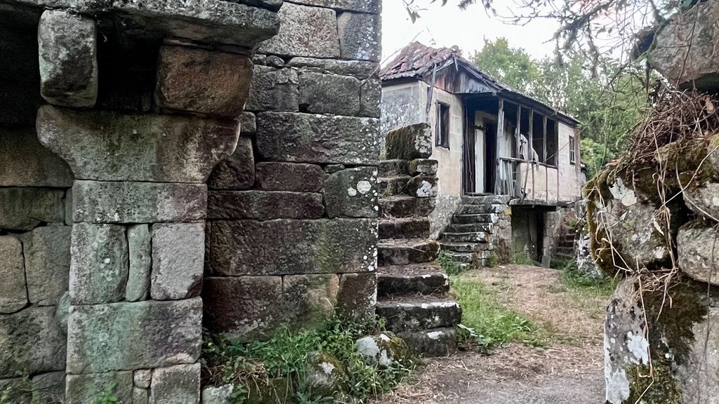 Una aldea gallega abandonada