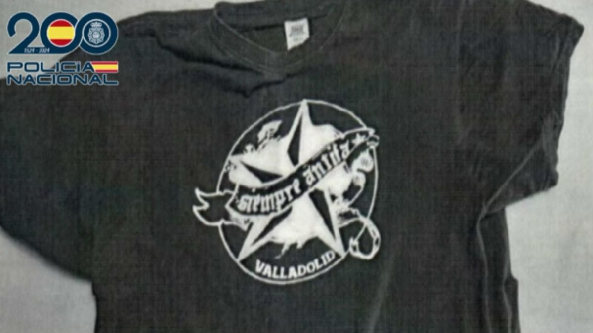 Cinco detenidos por  agredir a dos jóvenes que llevaban una camiseta con el mensaje “siempre antifa, Valladolid”