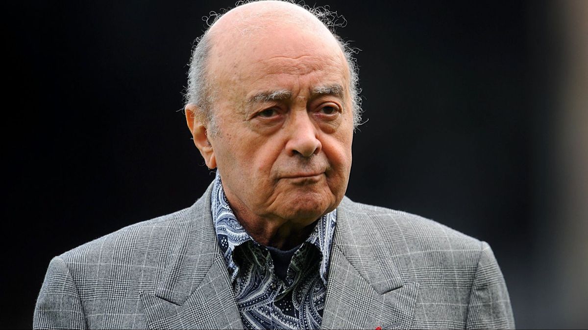 El empresario egipcio Mohamed Al Fayed