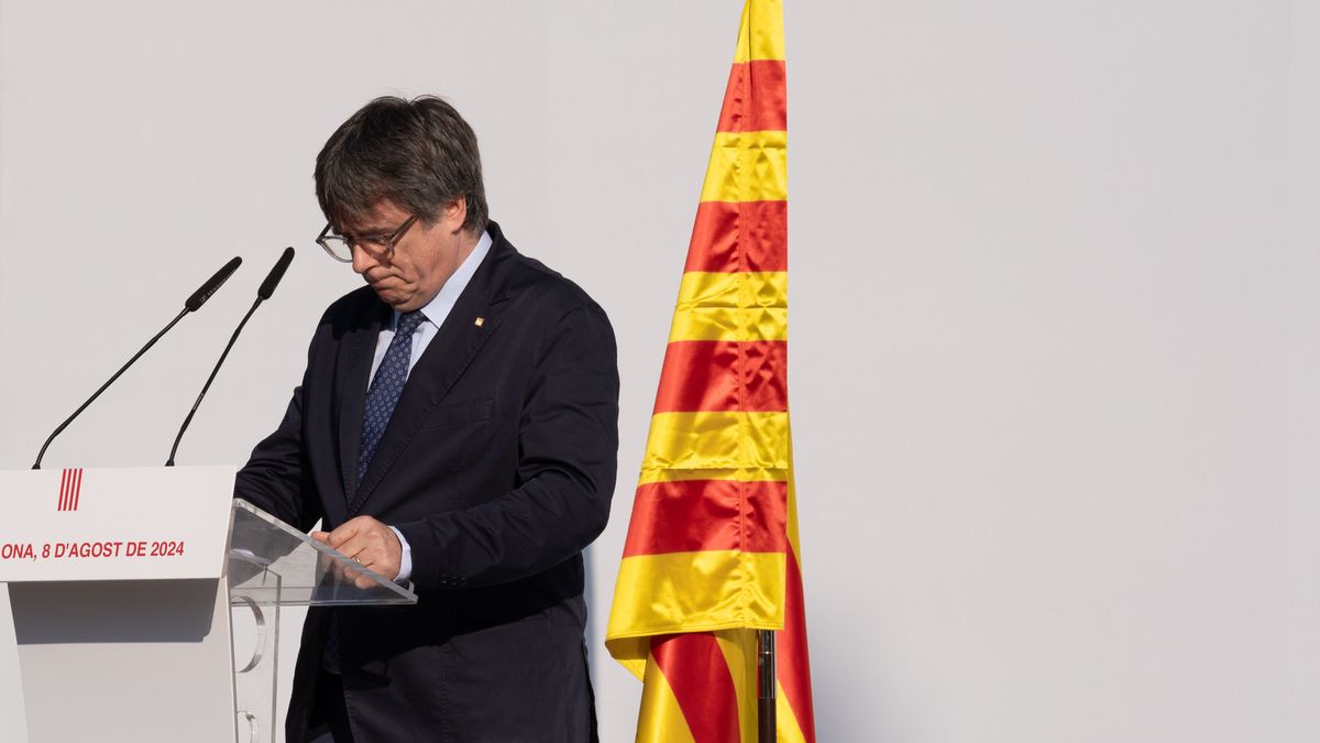 El expresidente de la Generalitat de Catalunya Carles Puigdemont