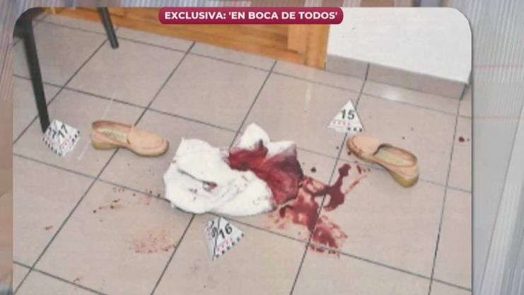 Evidencias asesinato podóloga