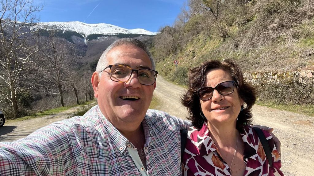 Ildefonso con alzhéimer junto a su mujer Inés