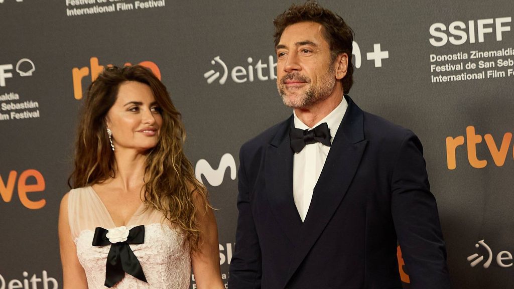 Javier Bardem y Penélope Cruz en el Festival de Cine de San Sebastián