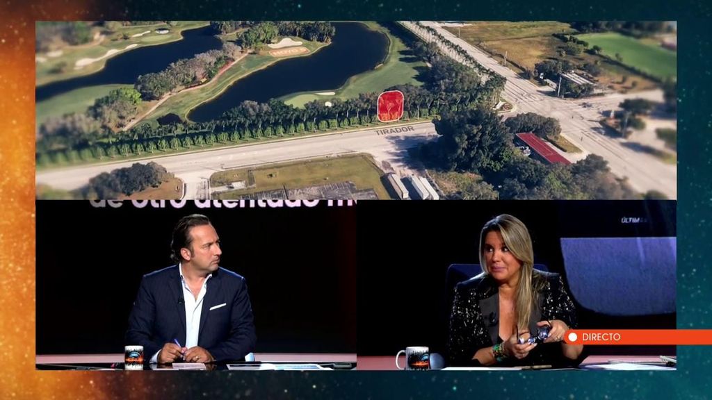 Iker Jiménez y Carmen Porter estuvieron en el club de golf de Trump donde han intentado asesinarle: “Hay una zona sin vallas”