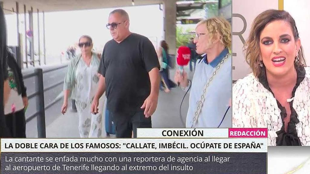 La reacción de la reportera a la que Isabel Pantoja insultó