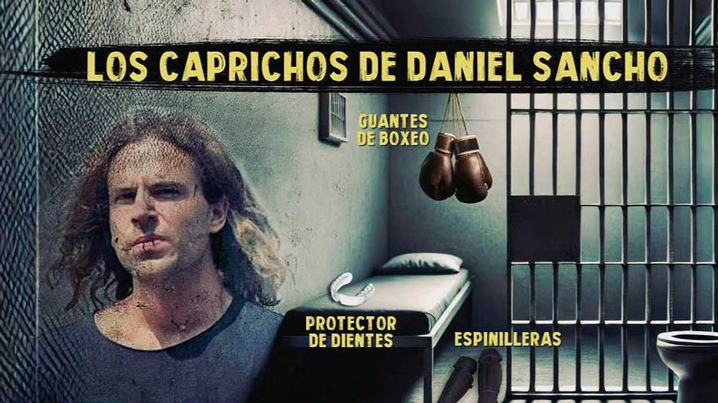 Las peticiones que ha hecho Daniel Sancho tras su traslado de prisión: de guantes de boxeo a tapones para los oídos