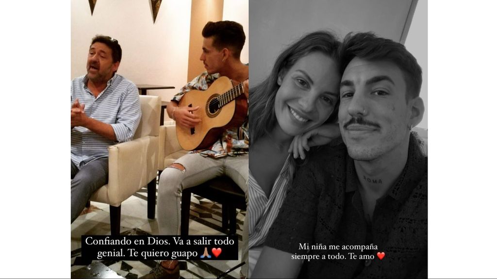 Luitingo agradece a Jessica Bueno su apoyo ante la operación de su padre, que tiene cáncer