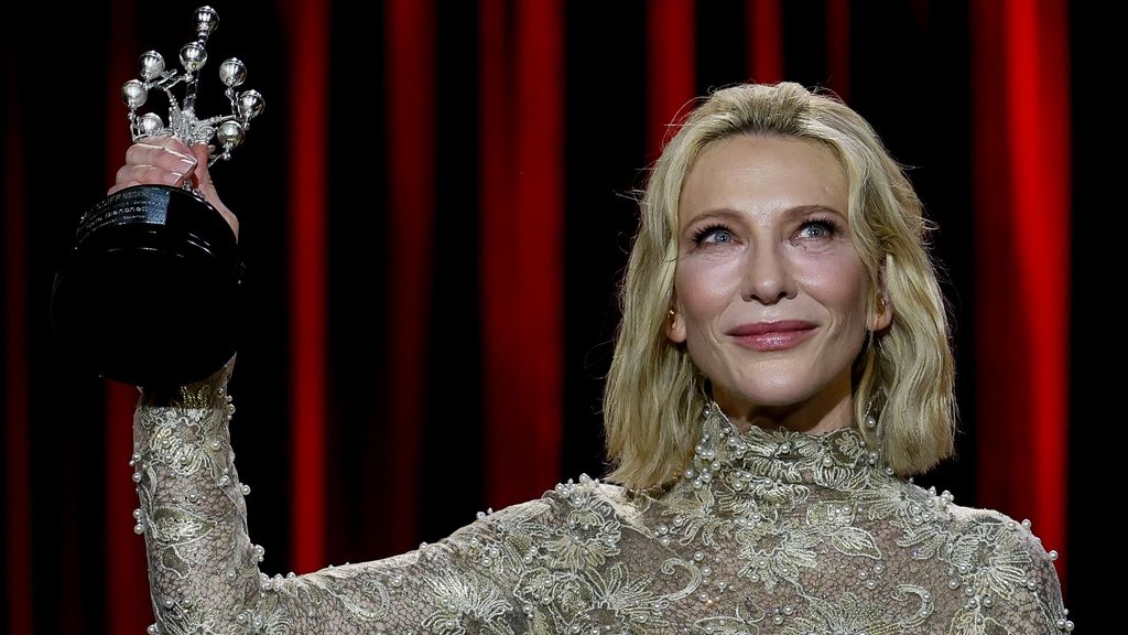 Cate Blanchett recoge el Premio Donostia: "El mundo es un lugar enormemente incierto"