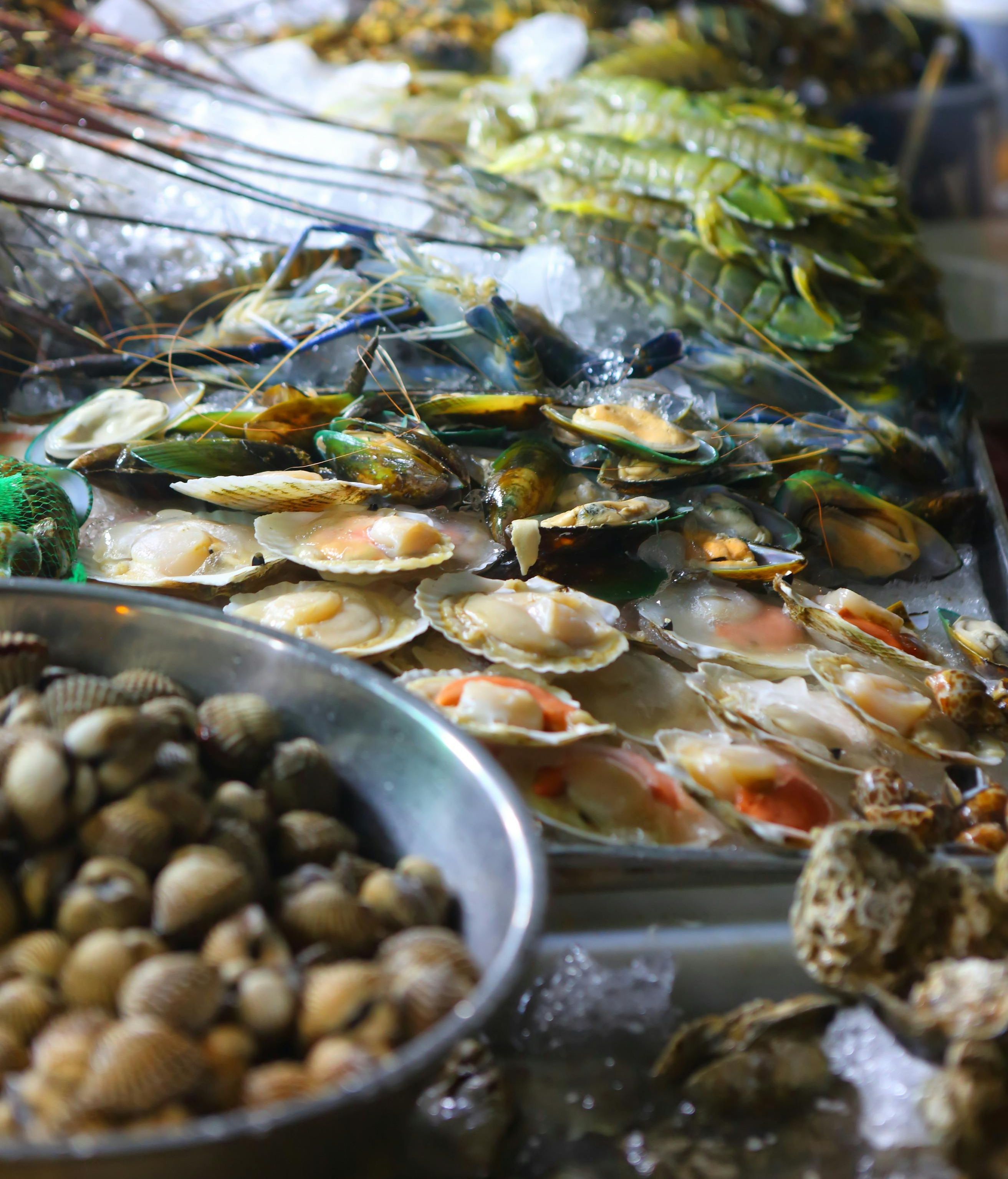 Compra tú misma el marisco. FUENTE: Pexels