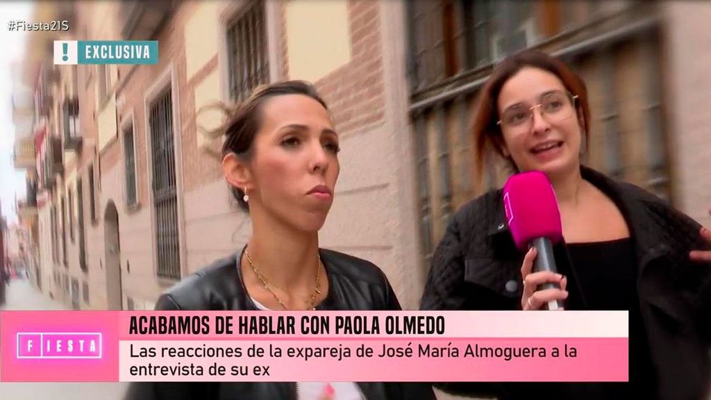 Paola Olmedo habla con una reportera de 'Fiesta' Fiesta 2024 Top Vídeos 289