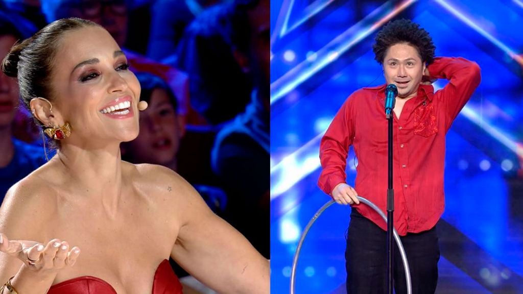 El guiño de Paula Echevarría a su ex durante la actuación del ‘Bisbal japonés’: “Yo era más de Bustamante” Got Talent Temporada 10 Top Vídeos 46