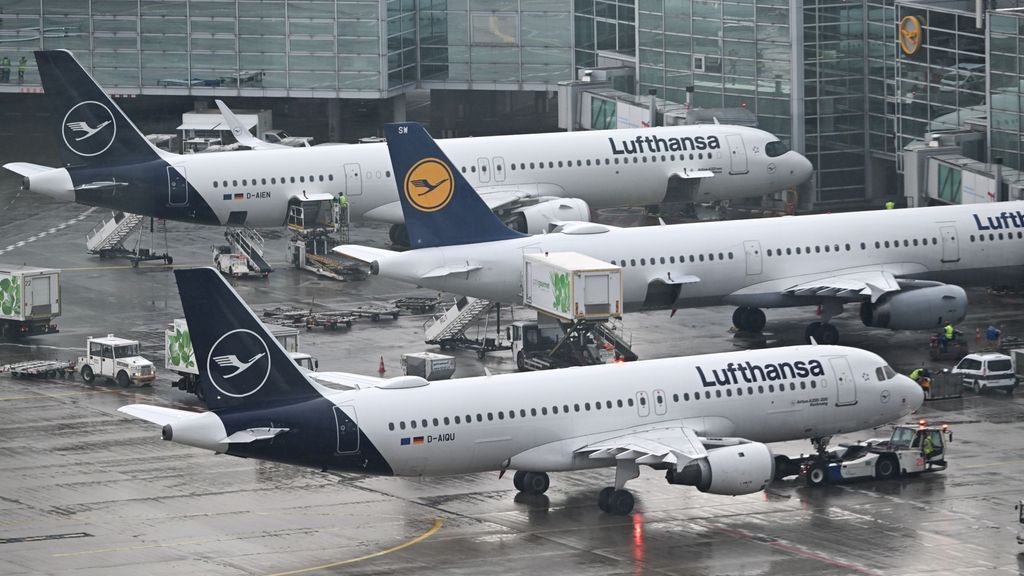 Aviones de Lufthansa