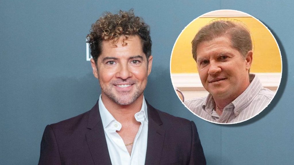 David Bisbal y su hermano José María en un fotomontaje de la web de Informativos Telecinco.