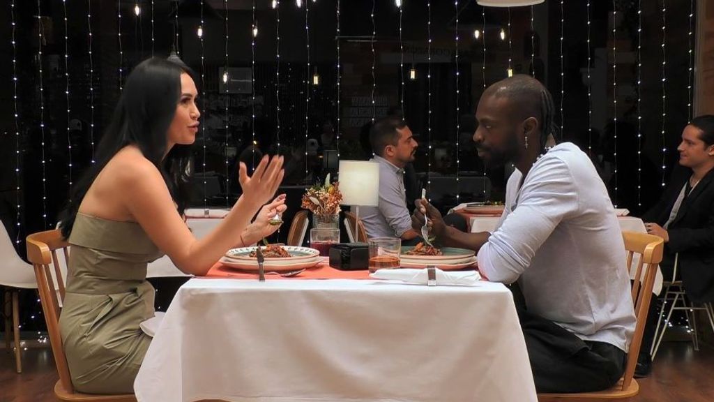 Dosel y Julieta en su cita de 'First dates'