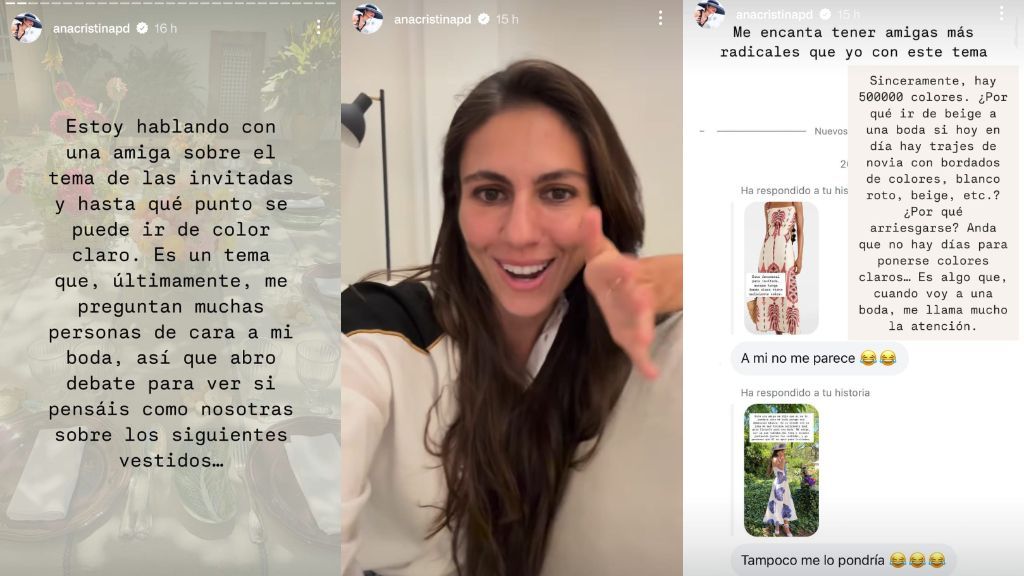 El debate abierto por Ana Cristina Portillo sobre los vestidos de invitada de boda