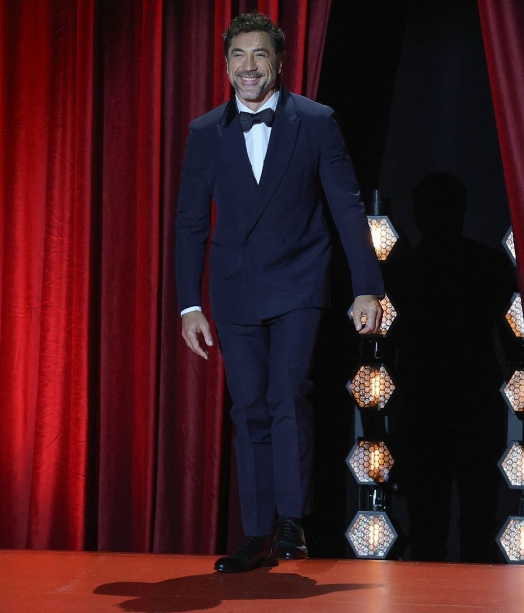 Javier Bardem durante el Festival de San Sebastián