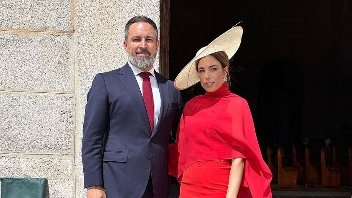 Santiago Abascal y Lidia Bedman en una imagen de archivo.