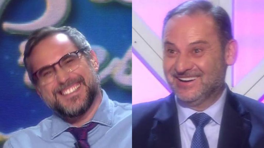 ¡Ataque de risa en 'TEM'! Ábalos imita a los humoristas y provoca las carcajadas de los colaboradores