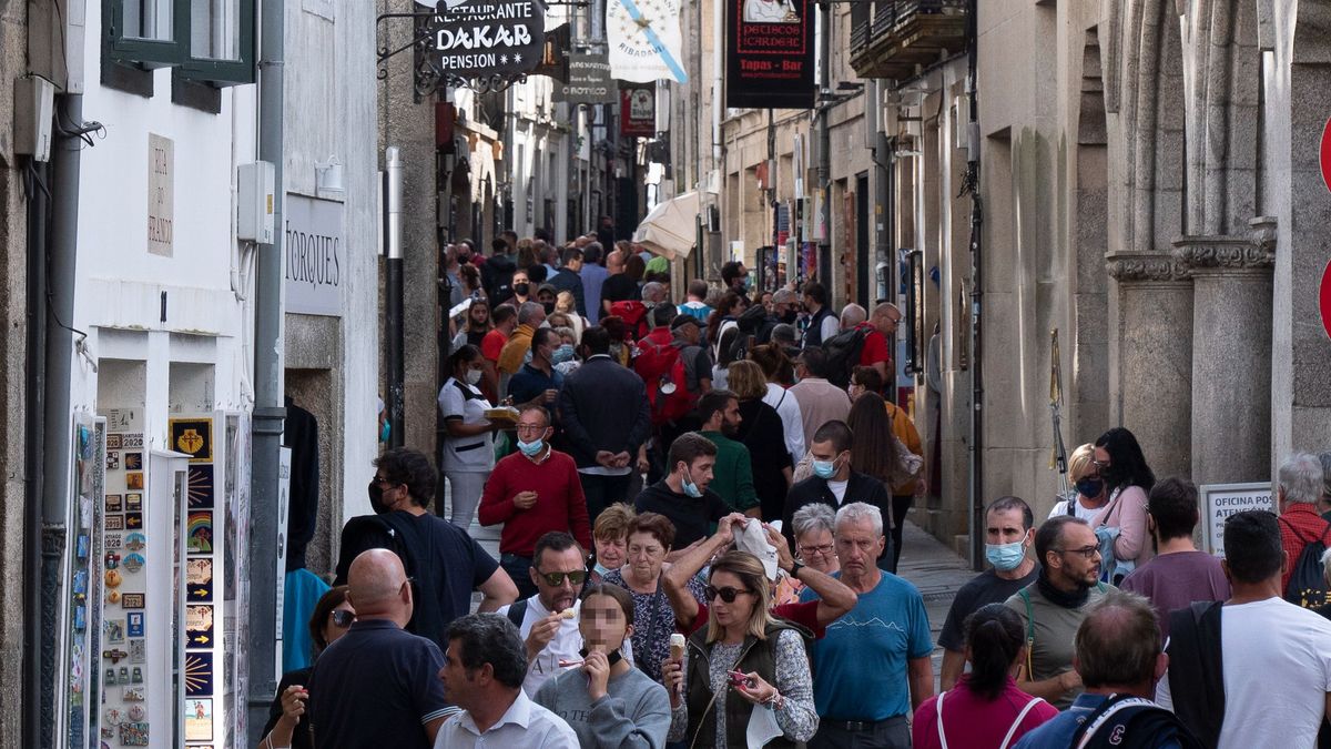 Calle del Franco en Santiago de Compostela