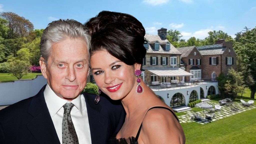 Catherine Zeta-Jones y Michael Douglas y la casa que venden