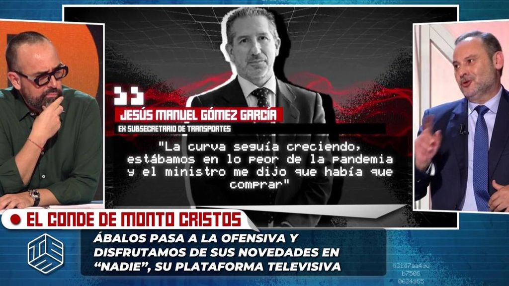 El exministro responde al exnúmero 3 de Transportes: "Claro que le ordené comprar material"