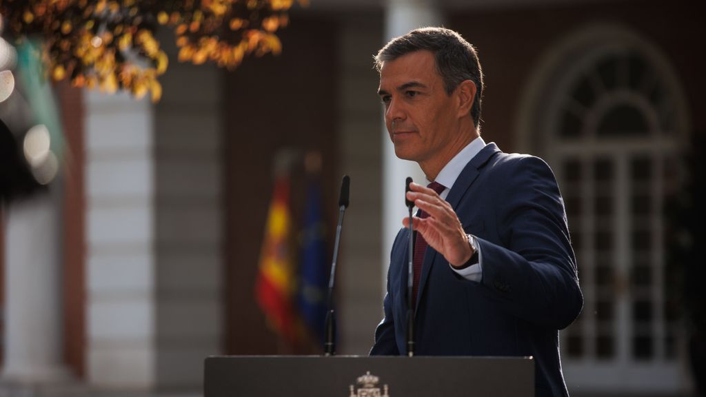 El presidente del Gobierno, Pedro Sánchez